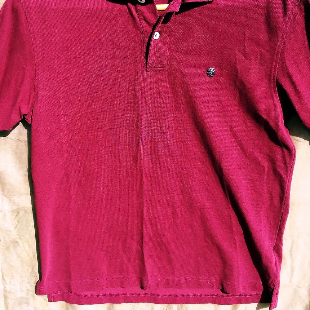 Izod Men's Cotton Polo Size Medium - Picture 3 of 4